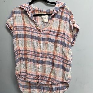 Short sleeved flannel